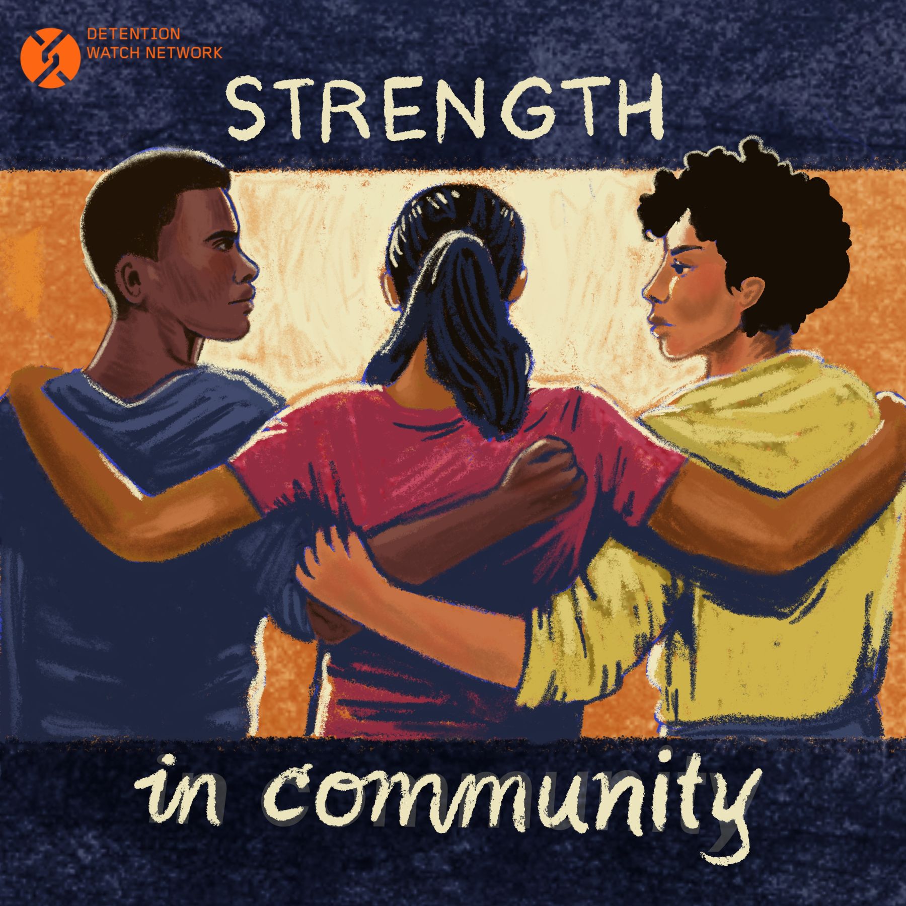 Communities Not Cages Poster Art